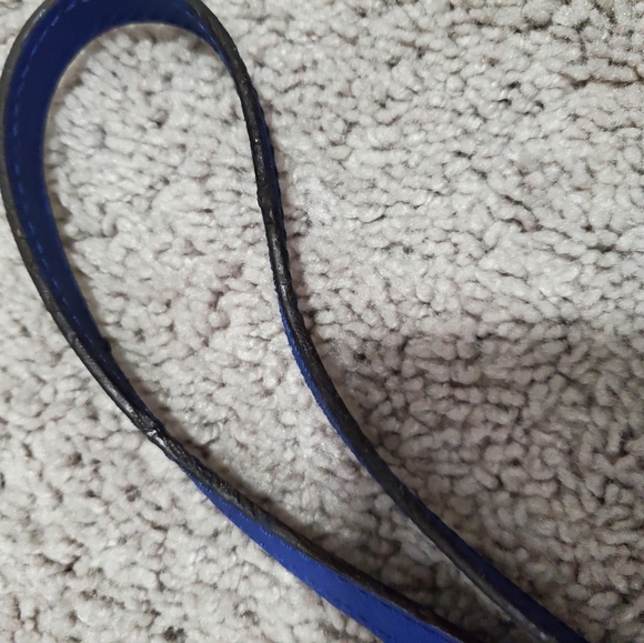 Michael Kors Blue Mini Crossbody Bag - Picture 11 of 16